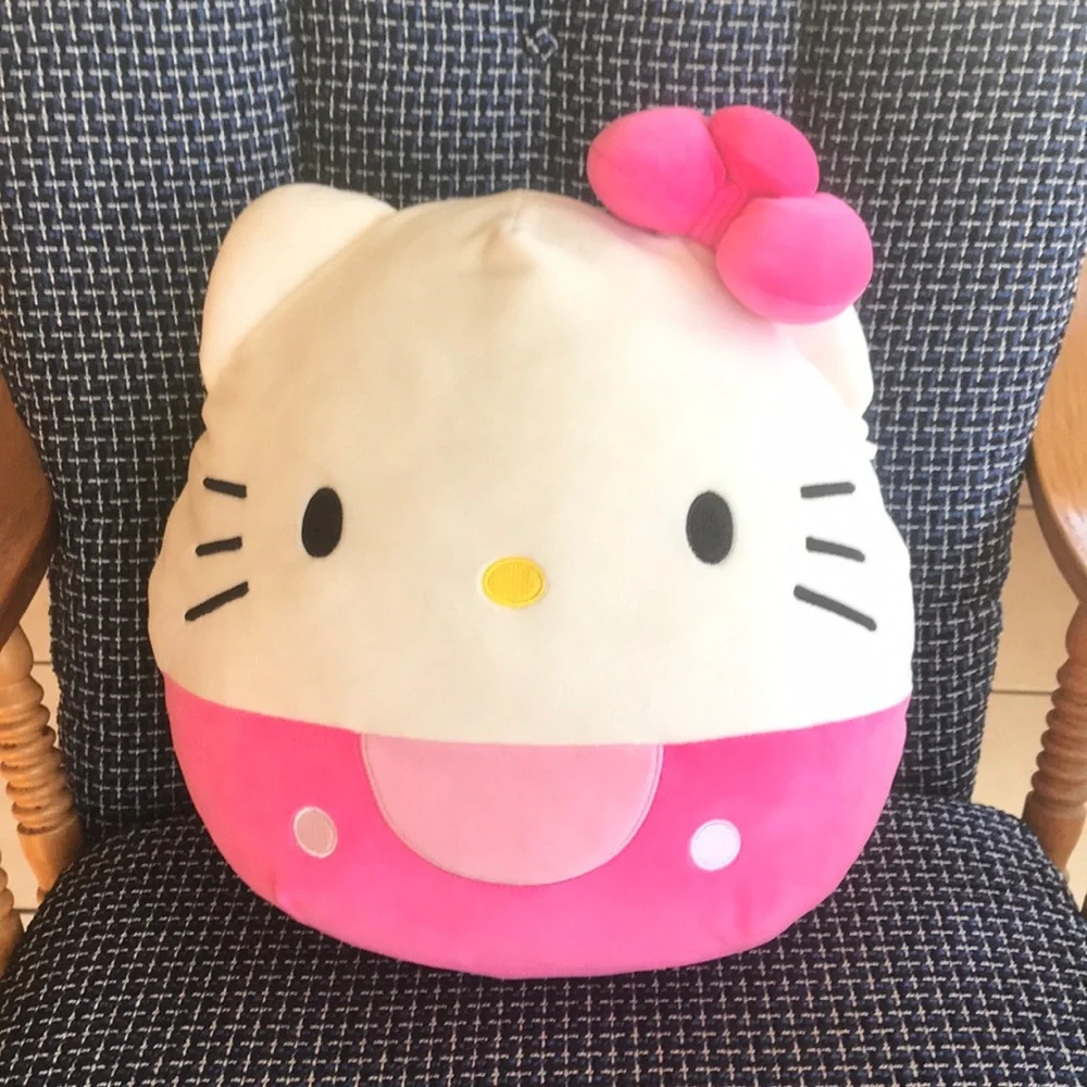 Squishmallows Hello Kitty, 14-inch Ultrasoft Stuffed Animal Large Plush